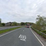 Incident on A590 causing delays for drivers