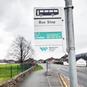 A bus stop in Westmorland and Furness