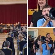 More than 150 children took part in the workshops and watched the concerts