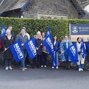 The first round of NASUWT teachers at Windermere School last month