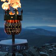 The beacons will be lit across four UK peaks