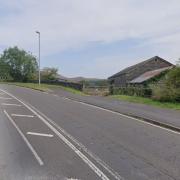 The section of the A591 that could be developed, with Orrest Head Farm on the right