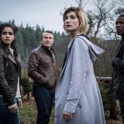 Undated BBC Handout Photo from Doctor Who. Pictured: (L-R) Mandip Gill as Yaz, Bradley Walsh as Graham, Jodie Whittaker as The Doctor, Tosin Cole as Ryan. See PA Feature SHOWBIZ TV Whittaker. Picture credit should read: PA Photo/BBC/BBC Studios/Giles