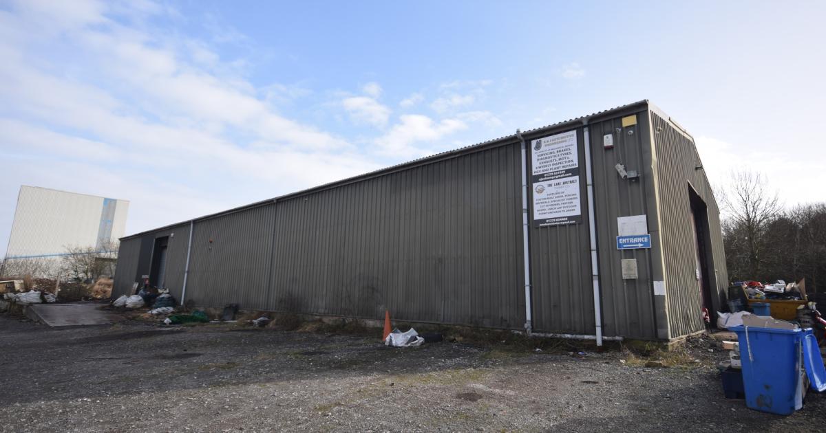 Barrow industrial warehouse put on the market for £500k