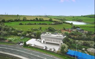 An artist's impression of the new prayer centre at Crooklands Brow in Dalton.