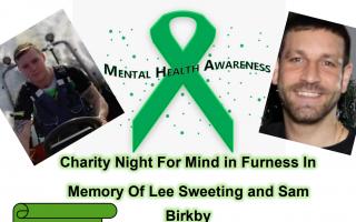 The charity night is being held in memory of Sam Birkby, left, and Lee Sweeting, right