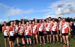 Some of the male runners from Hoad Hill Harriers