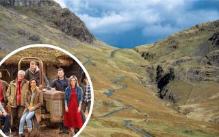 Viewers will get to see presenters from the BBC One show tackling Hardknott and Wrynose Passes