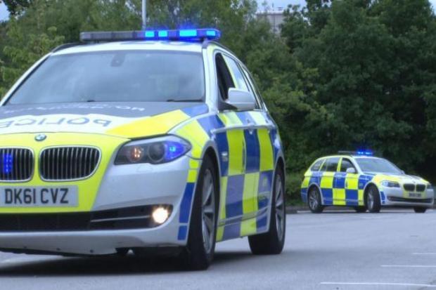 Woman taken to hospital after three-car crash on A69